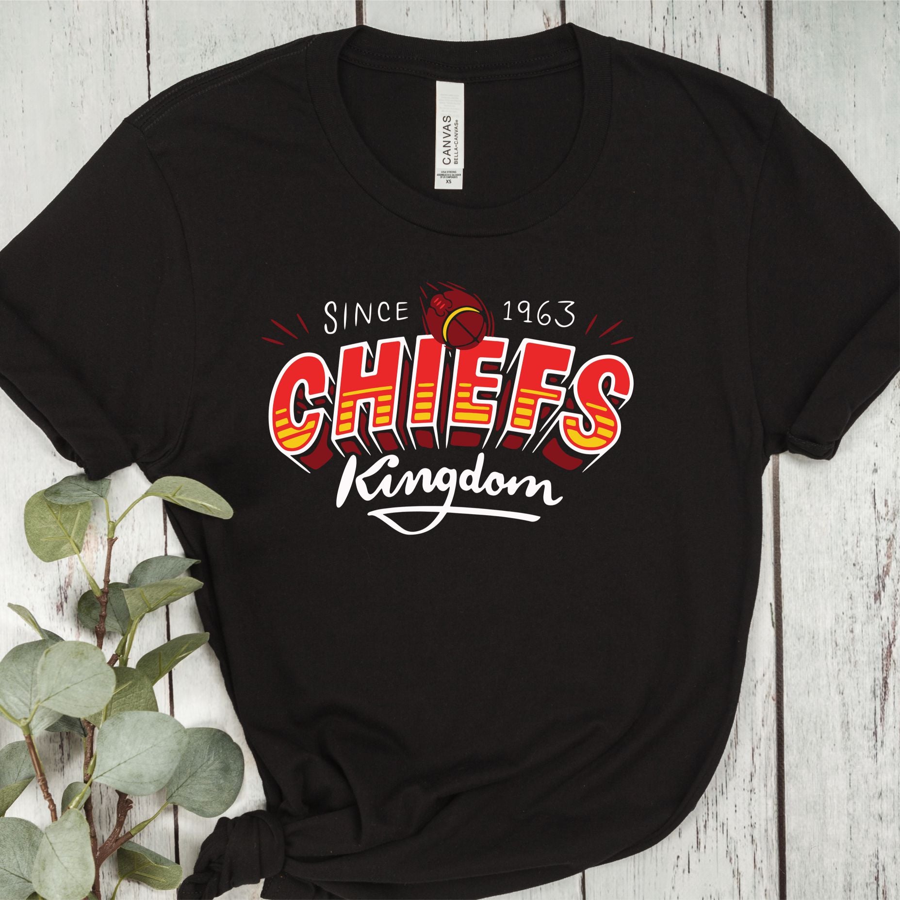 chiefs kingdom t shirt