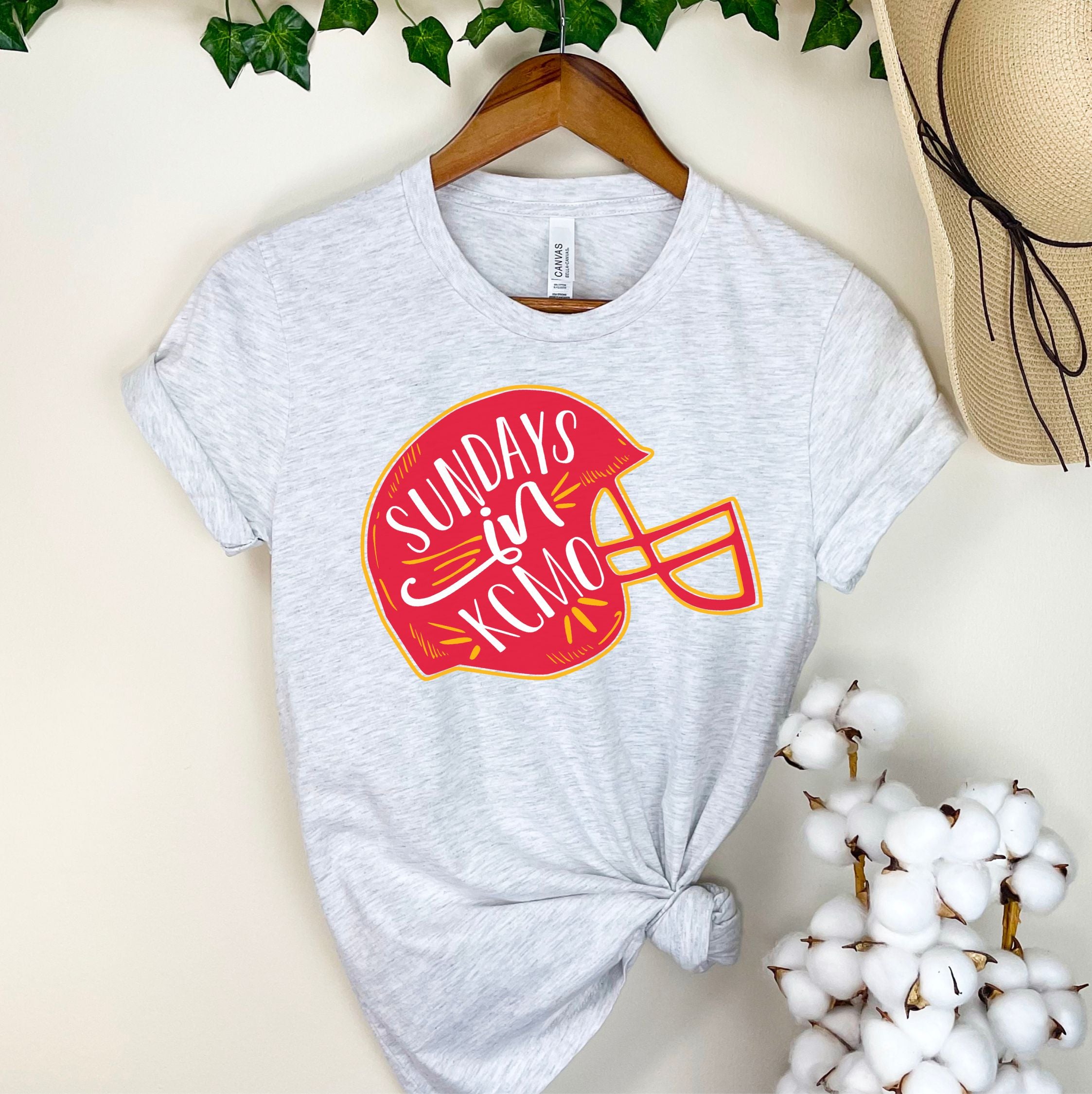 BELLA+CANVAS Kansas City Chiefs Graphic Medium / Short Sleeve