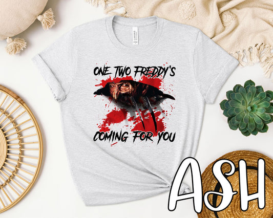 One, Two, Freddy's Coming For You - Tee Shirt