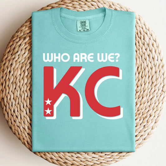 Who Are We? KC Current Teal Tee