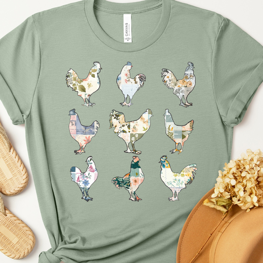 Cottagecore Chicken Tee