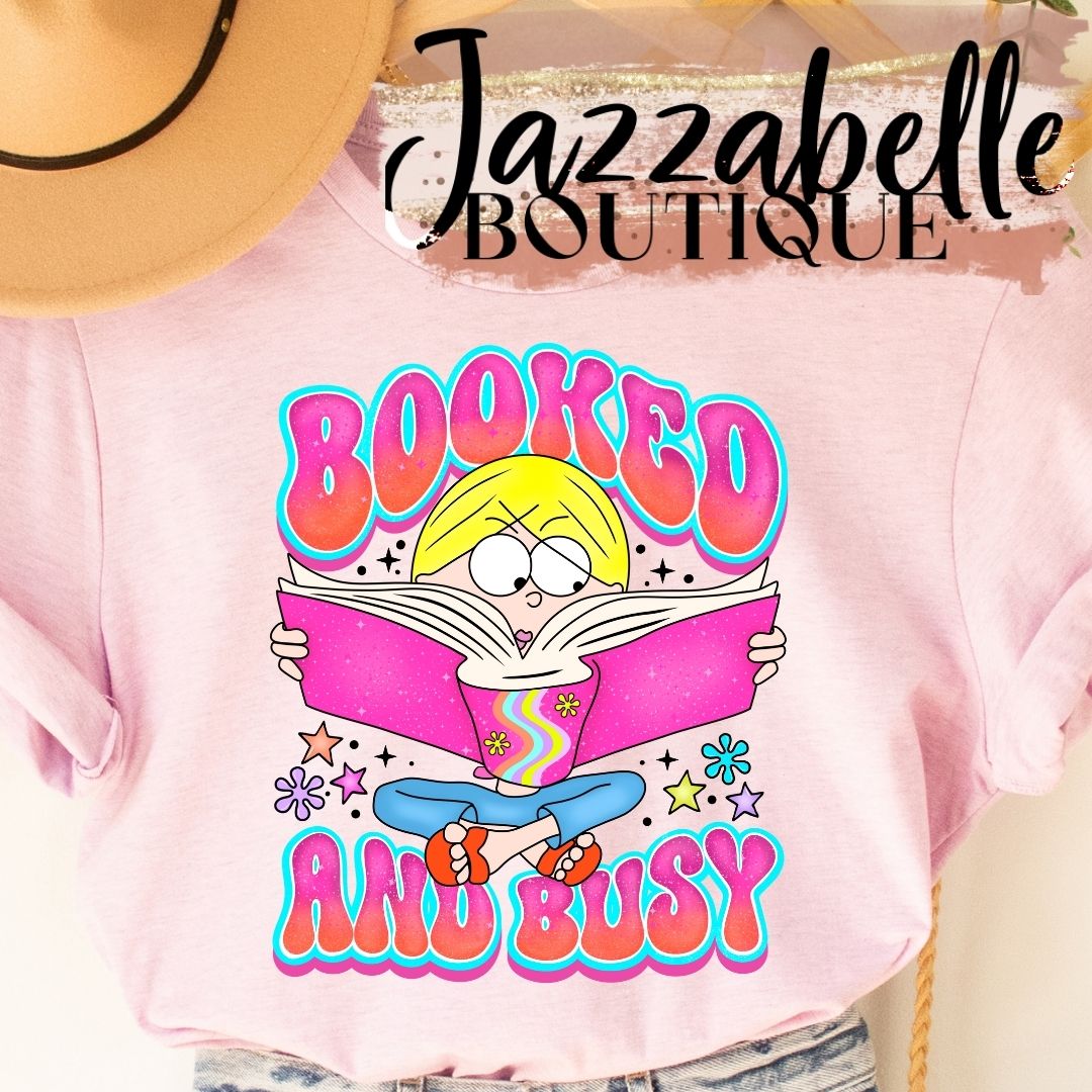 Booked and Busy Lizzie McGuire Tee