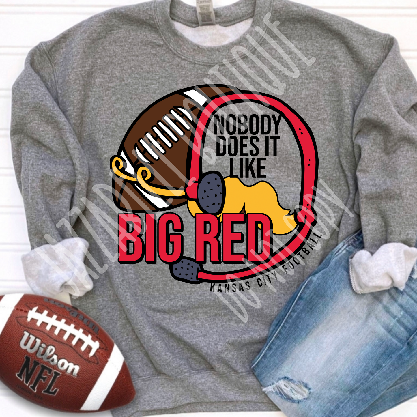 Nobody Does it Like Big Red - Andy Reid - LIX NOLA 3peat Super Bowl LIX Kansas City Chiefs Crew