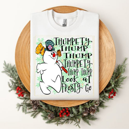 Thumpety Thump Thump Frosty Crewneck Sweatshirt