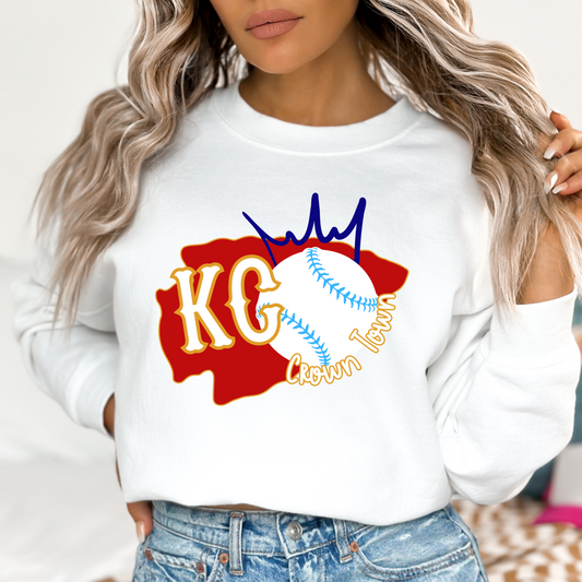 Crown Town KC Chiefs Royals Crew