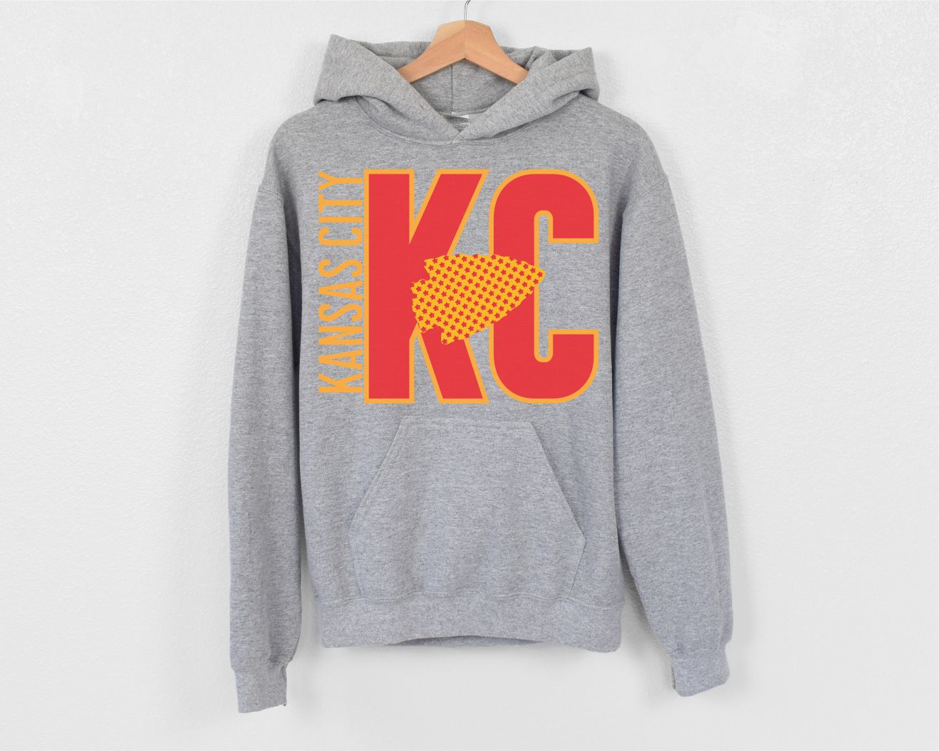 Red & Yellow KC Hoodie