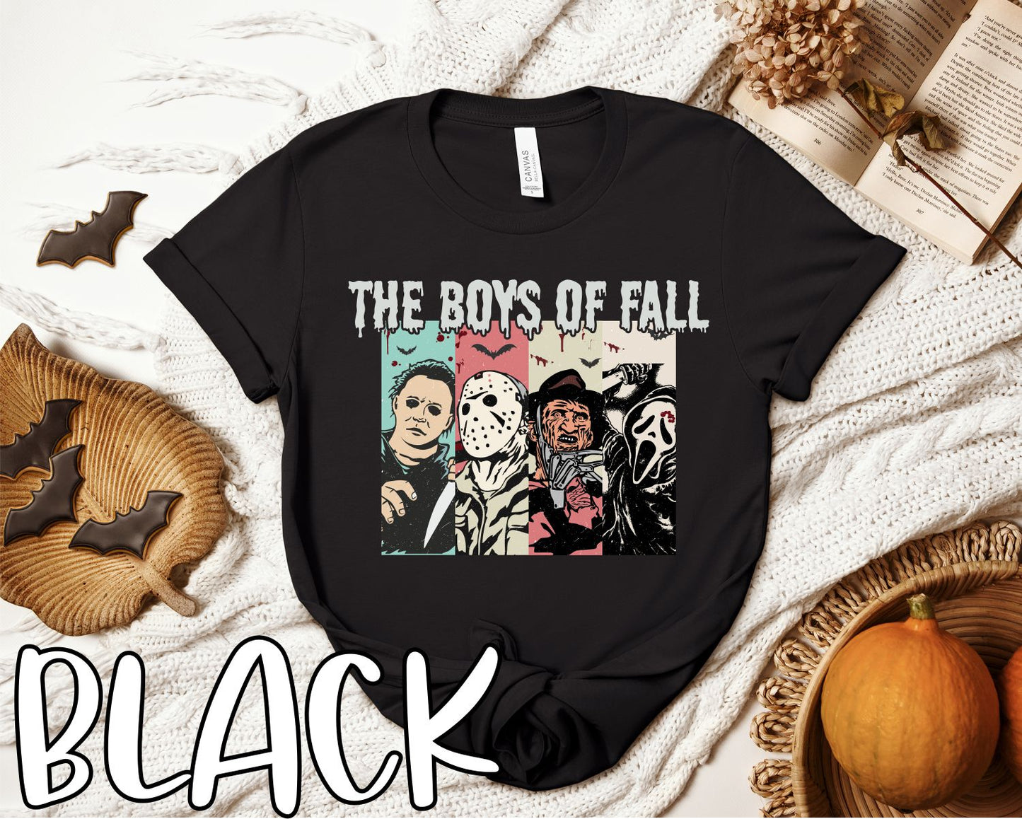 Boys of Fall Horror Movie Tee