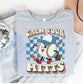 Calm Your Mitts Retro Baseball Tee