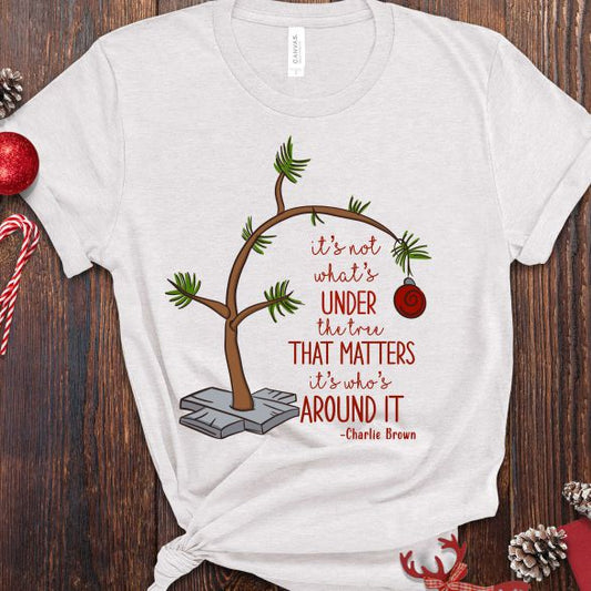 Charlie Brown Christmas Tree Tee