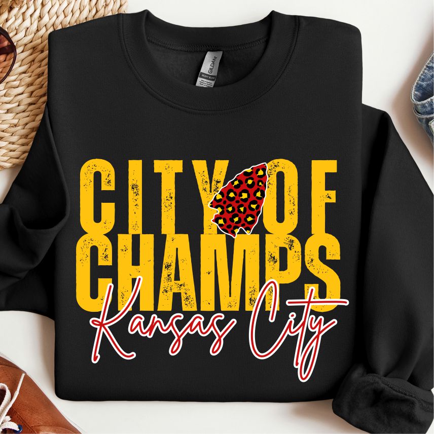 City of Champs KC Chiefs Shirt