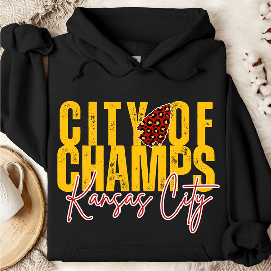 City of Champs KC Chiefs Shirt