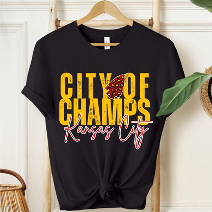 City of Champs KC Chiefs Shirt