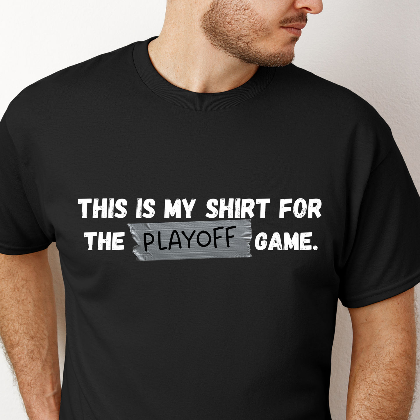 Creed Humphrey Inspired "This is my shirt for the playoff game" Duct Tape Tee