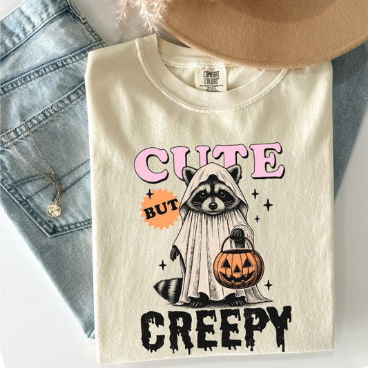 Cute but Creepy Comfort Colors Tee