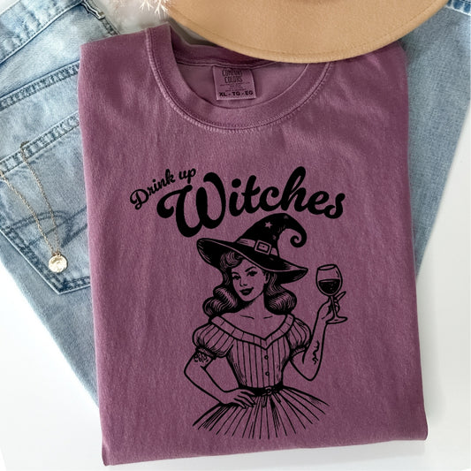 Drink Up Witches Comfort Colors Tee