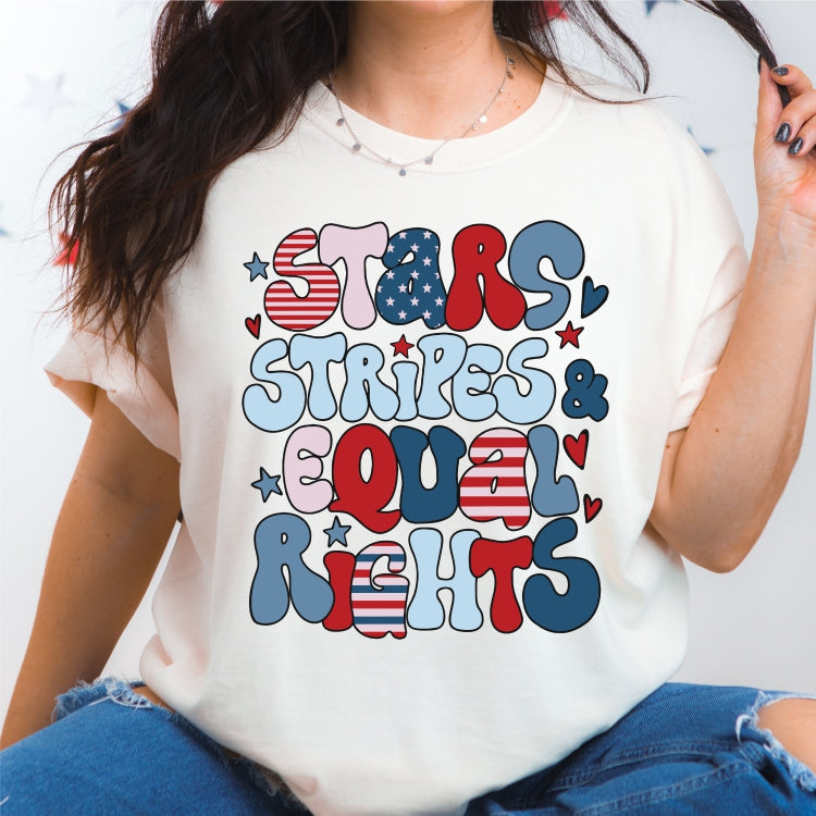 Stars Stripes and Equal Rights Tee