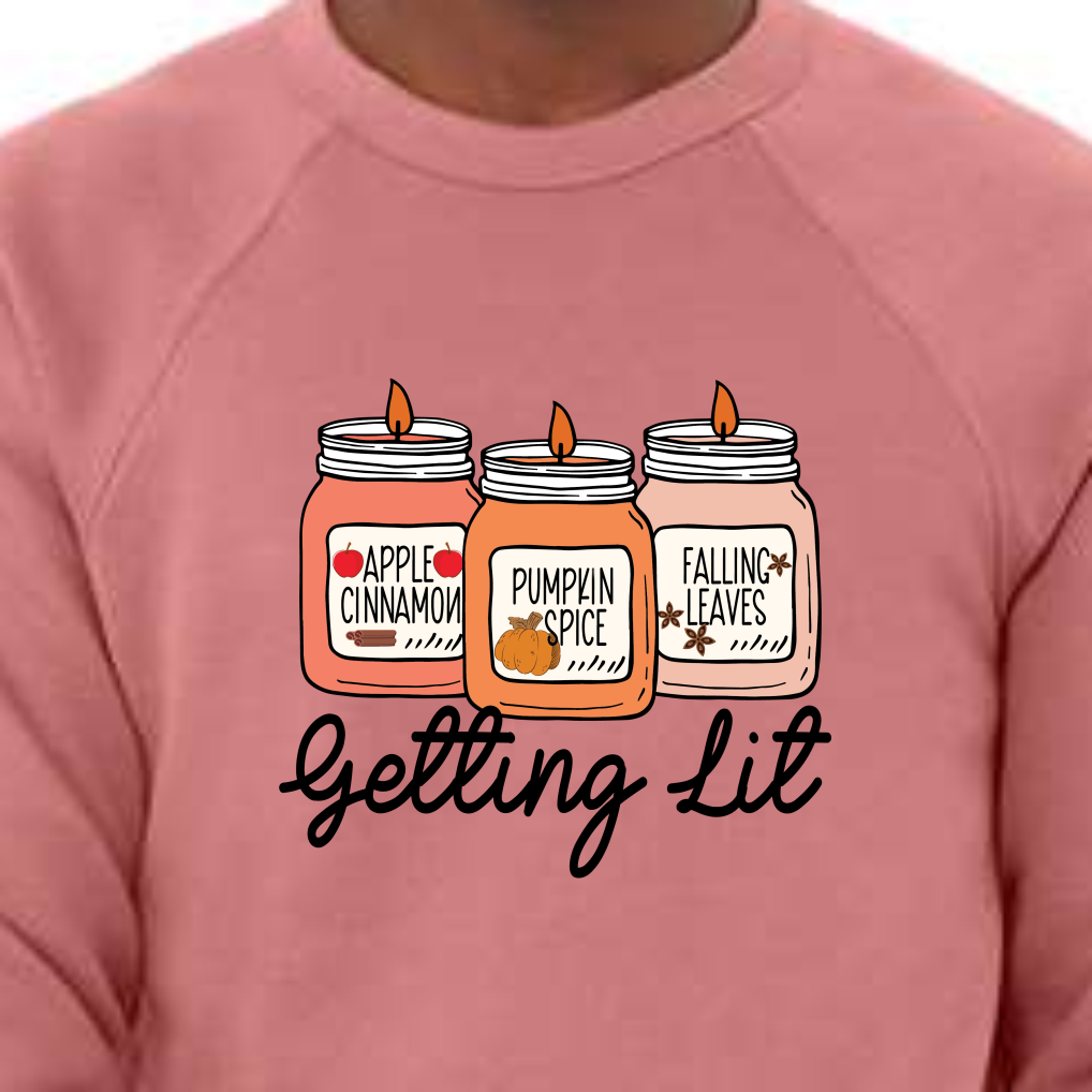 Getting Lit Fall Candle Crew