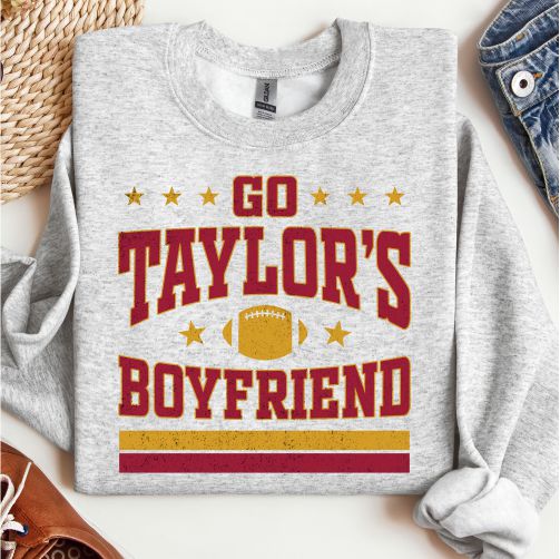 Go Taylor's Boyfriend Kansas City Chiefs Travis Kelce Taylor Swift Shirt