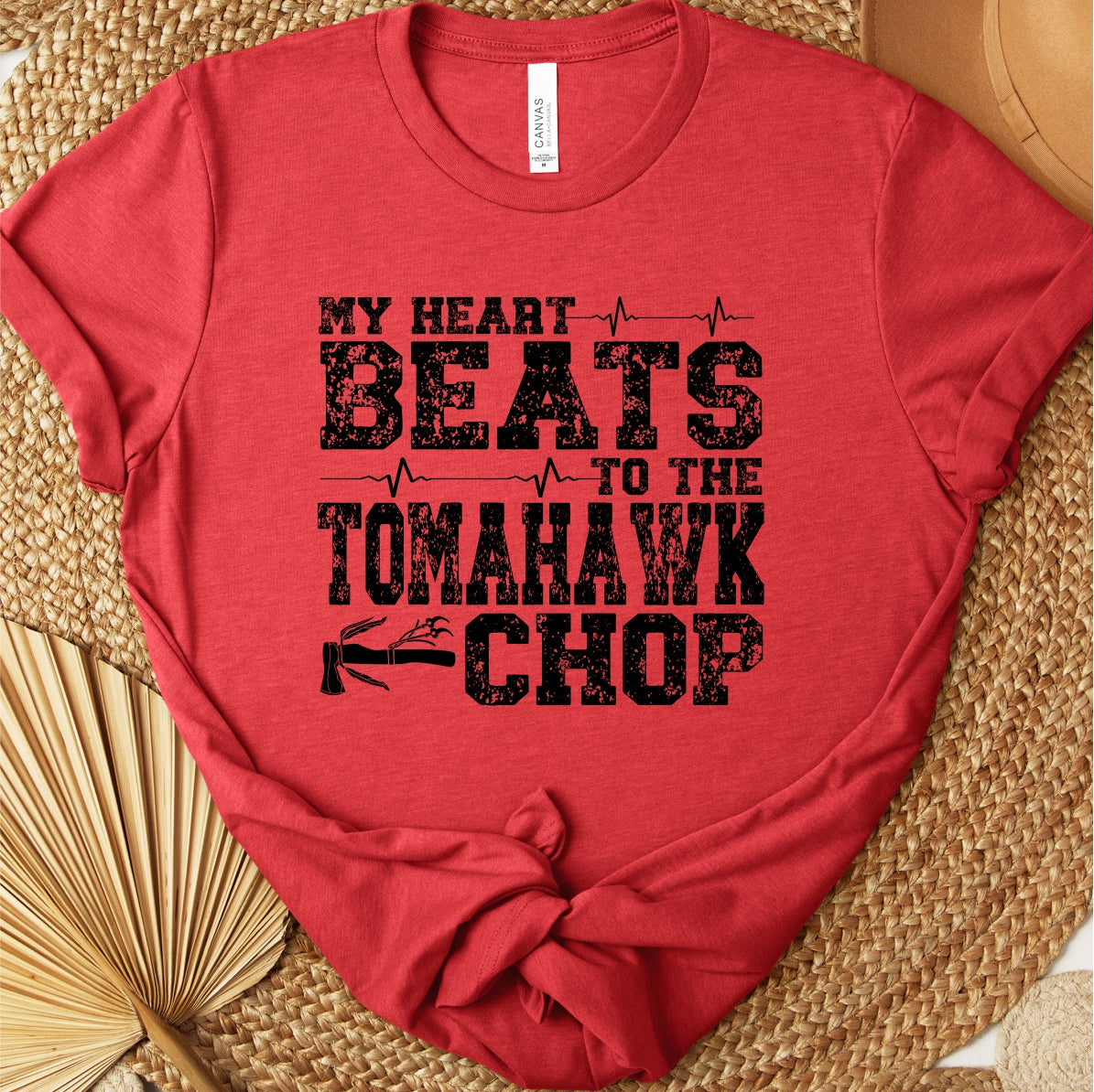 My Heart Beats to the Tomahawk Chop Tee