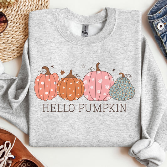 Hello Pumpkin Crewneck Sweatshirt