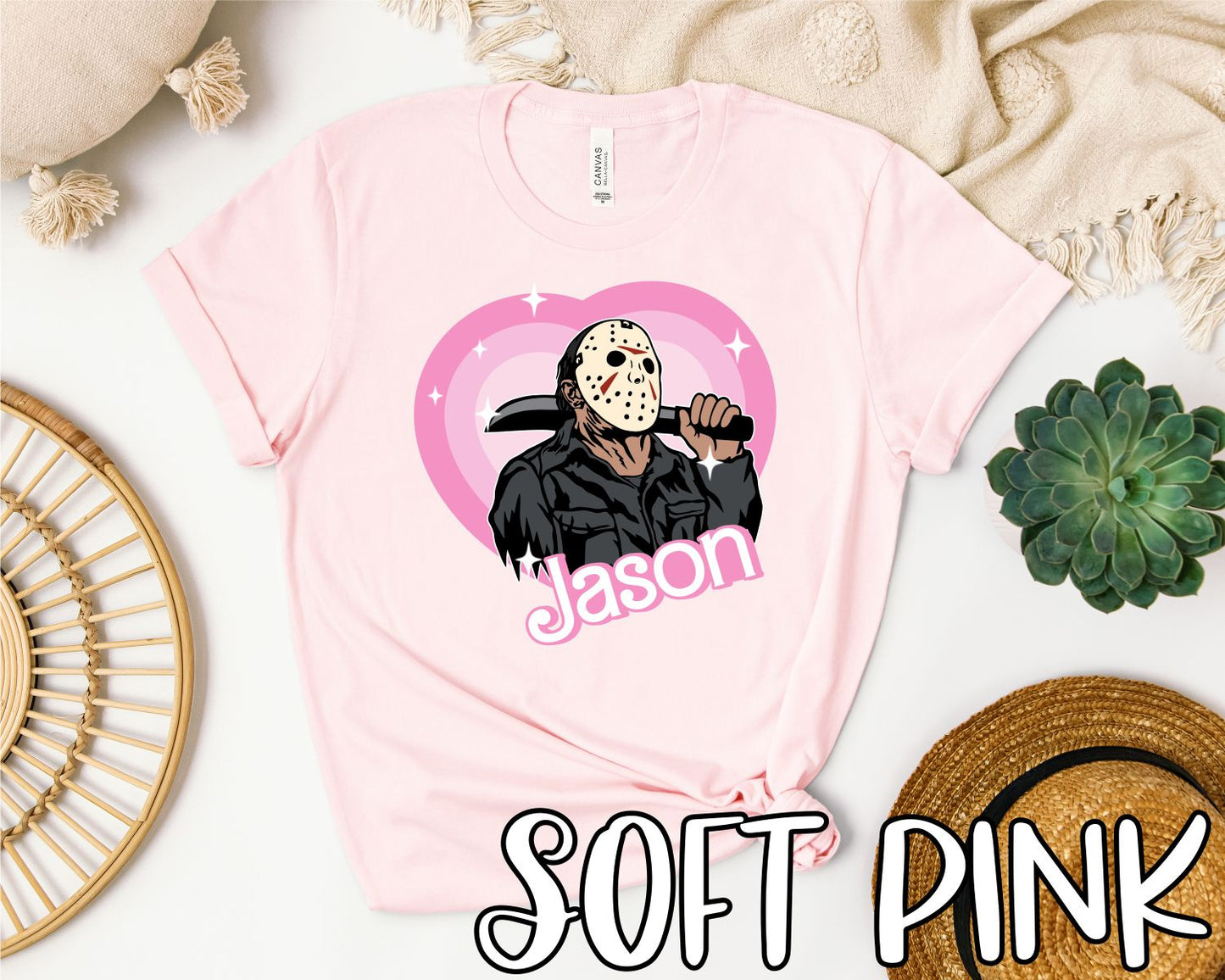 Barbie Heart Horror Movie Tee