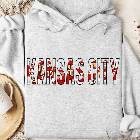 Kansas City Cutout Design Shirt