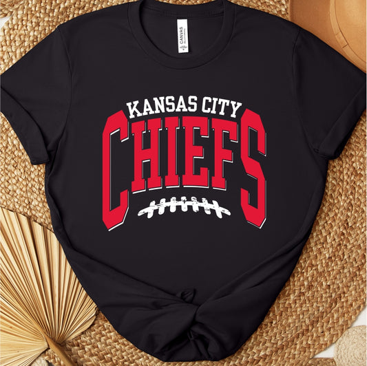 Kansas City Chiefs with Laces Tee