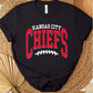 Kansas City Chiefs with Laces Tee