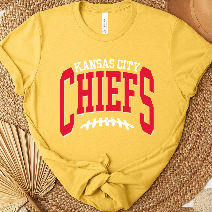 Kansas City Chiefs with Laces Tee