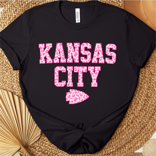 Kansas City Pink Design Tee