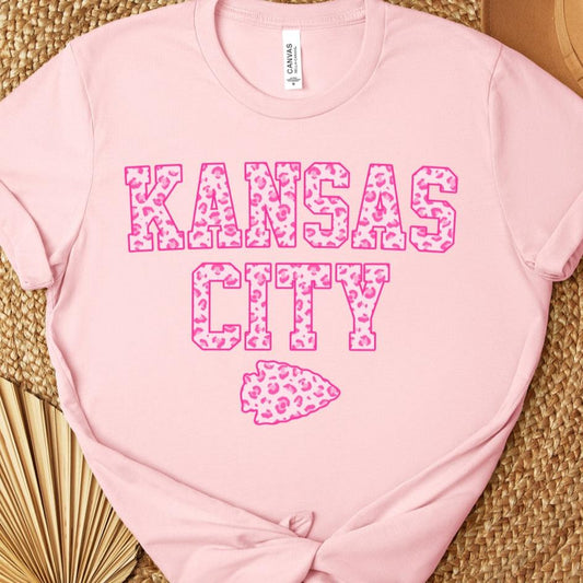 Kansas City Pink Design Tee