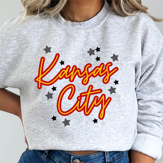 Kansas City with Stars Crewneck