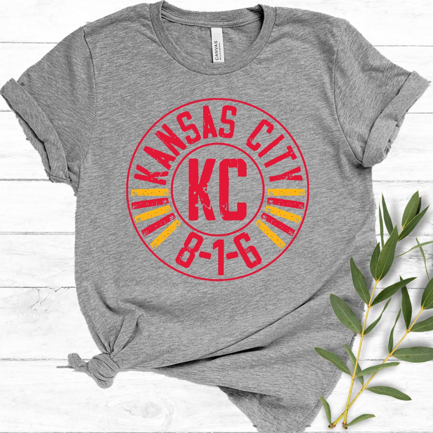 Kansas City 816 KC Area Code Tee