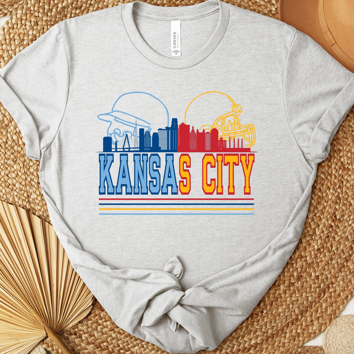 Kansas City Split Royals/Chiefs Tee