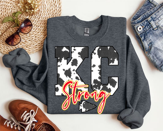 KC Strong Cow Tee/Crew/Hoodie