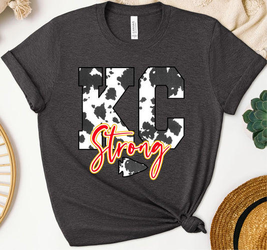 KC Strong Cow Tee/Crew/Hoodie