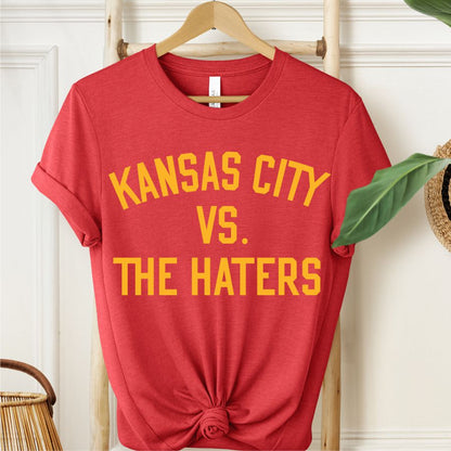 Kansas City VS The Haters KC Chiefs Shirt