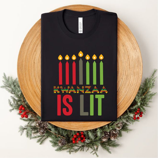 Kwanzaa is Lit Tee