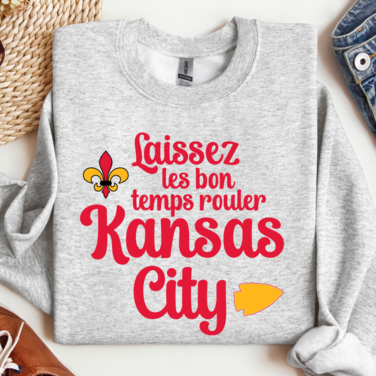 Laissez les bon temps rouler Kansas City NOLA Super Bowl LIX Kansas City Chiefs Crew