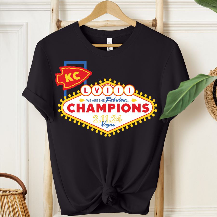 Welcome to Las Vegas Super Bowl Champions KC Chiefs Shirt