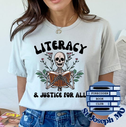 Literacy and Justice for All - Proceeds Benefit the St. Joseph Forbidden Book Club