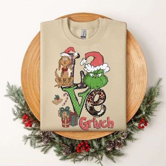 Grinch LOVE Crewneck