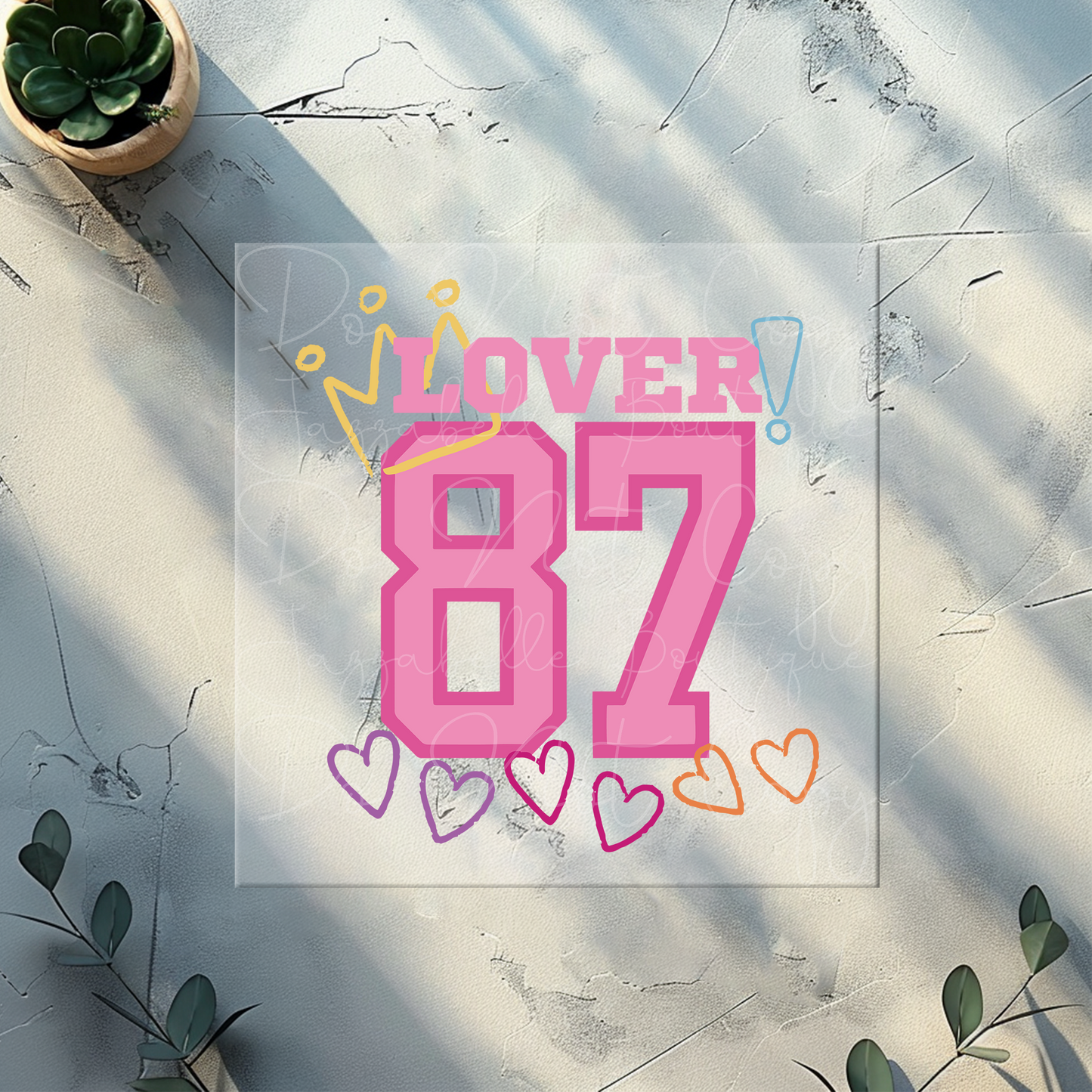 Lover 87 DTF Print