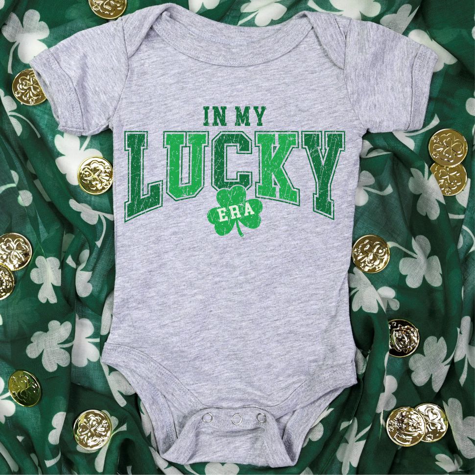 In My Lucky Era Baby/Toddler Shirt *Family/Group Sizing Available*