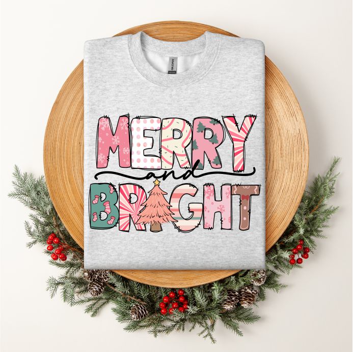 Merry and Bright Sweatshirt