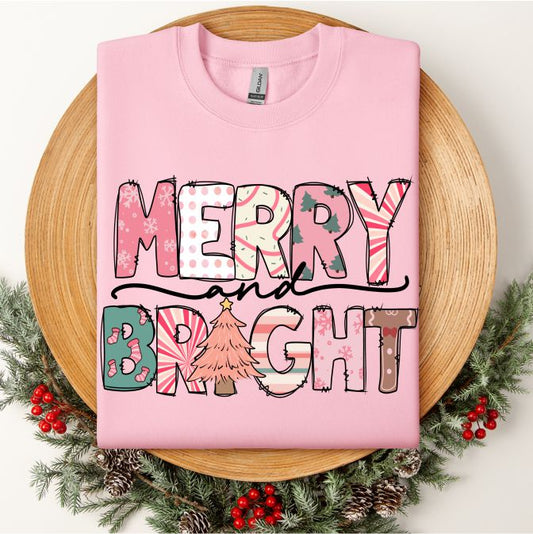 Merry and Bright Sweatshirt