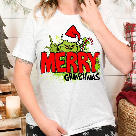 Merry Grinchmas "Bird Flip" Crew