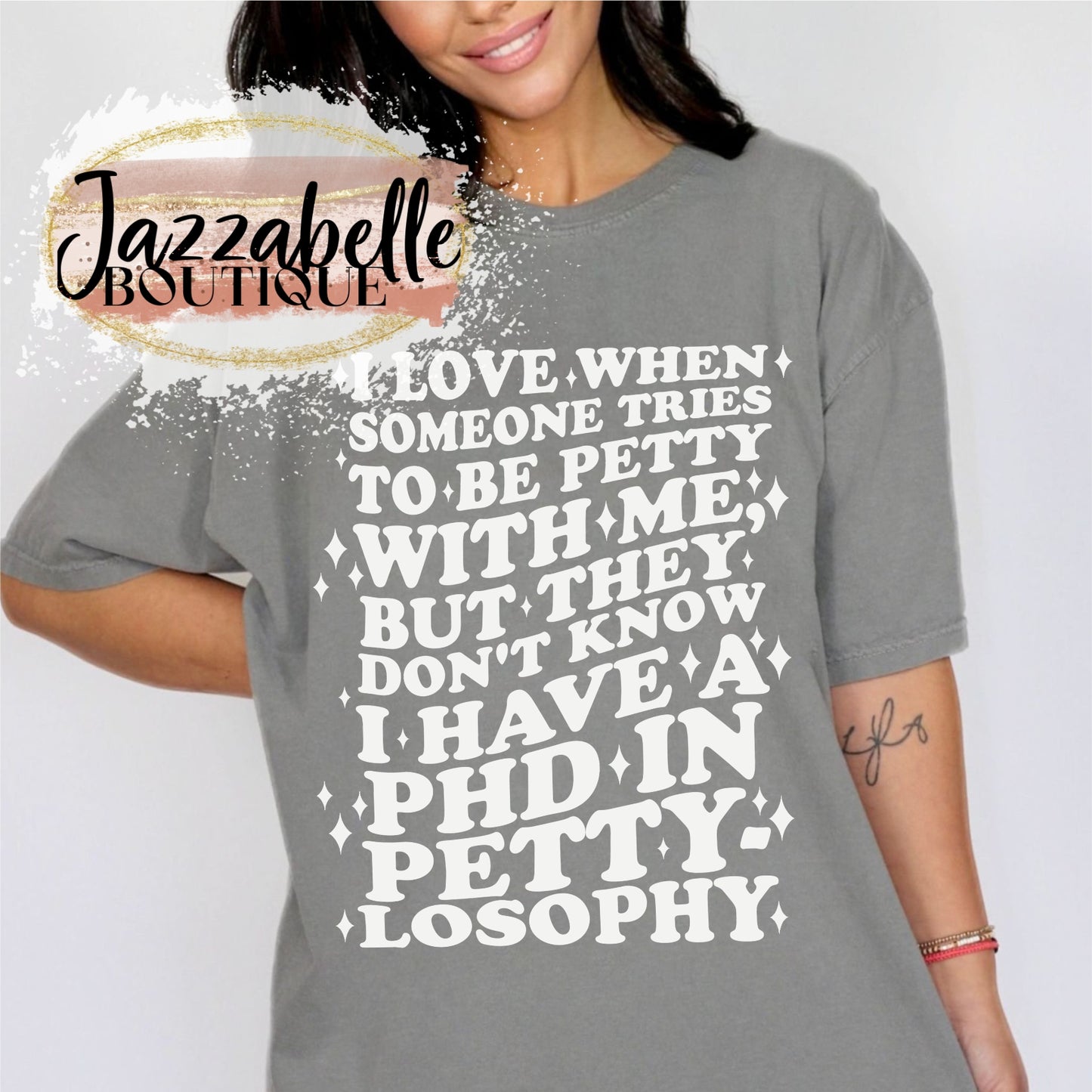 PHD in Petty-losophy *Comfort Colors* Tee