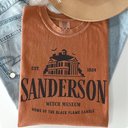 Sanderson Witch Museum Comfort Colors Tee