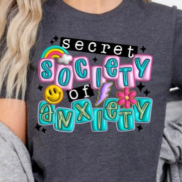 Secret Society of Anxiety Tee